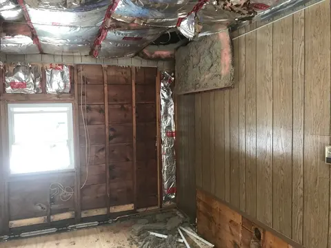Garvey Construction, Water damage gut & structural repairs