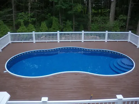 Garvey Construction, Poolside deck build