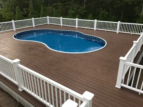 Garvey Construction, Above-ground pool deck