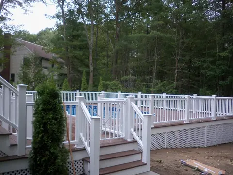 Garvey Construction, Above-ground pool deck & stairs