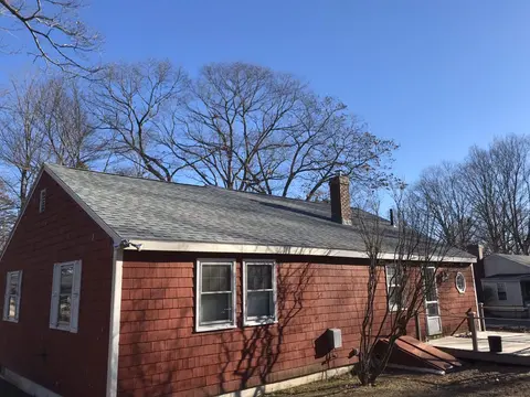 Garvey Construction, New roof & cedar shingle siding